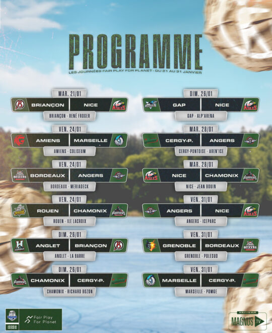 Programmation des journées FPFP